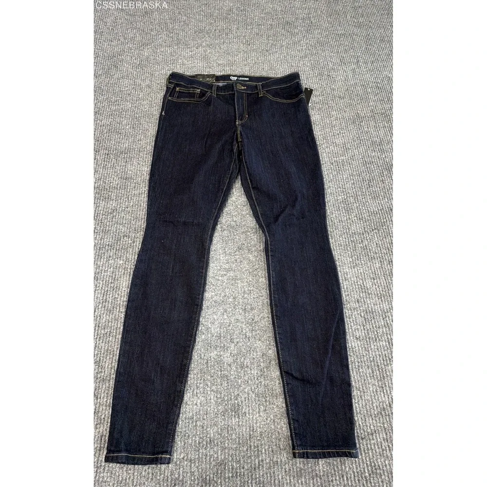 Gap Womens Leggings Size Denim Blue Skinny Regular Fit - Size Size 10/30R